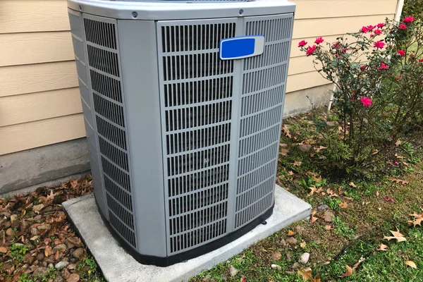 A central air conditioning unit