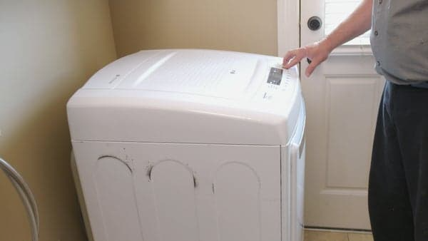 Turning on a dryer