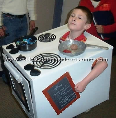 kid in oven costume