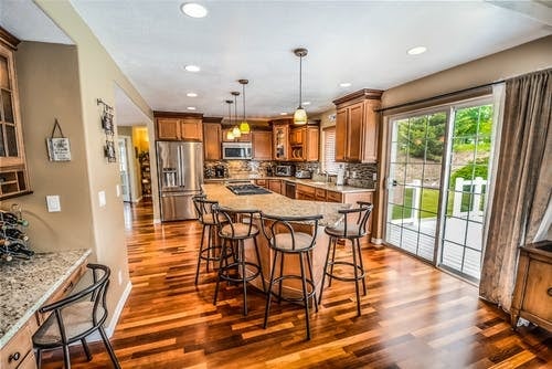 Clean hardwood floors