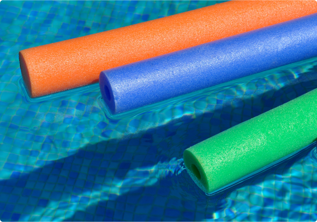 Pool noodles