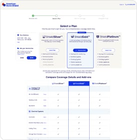 select a plan example